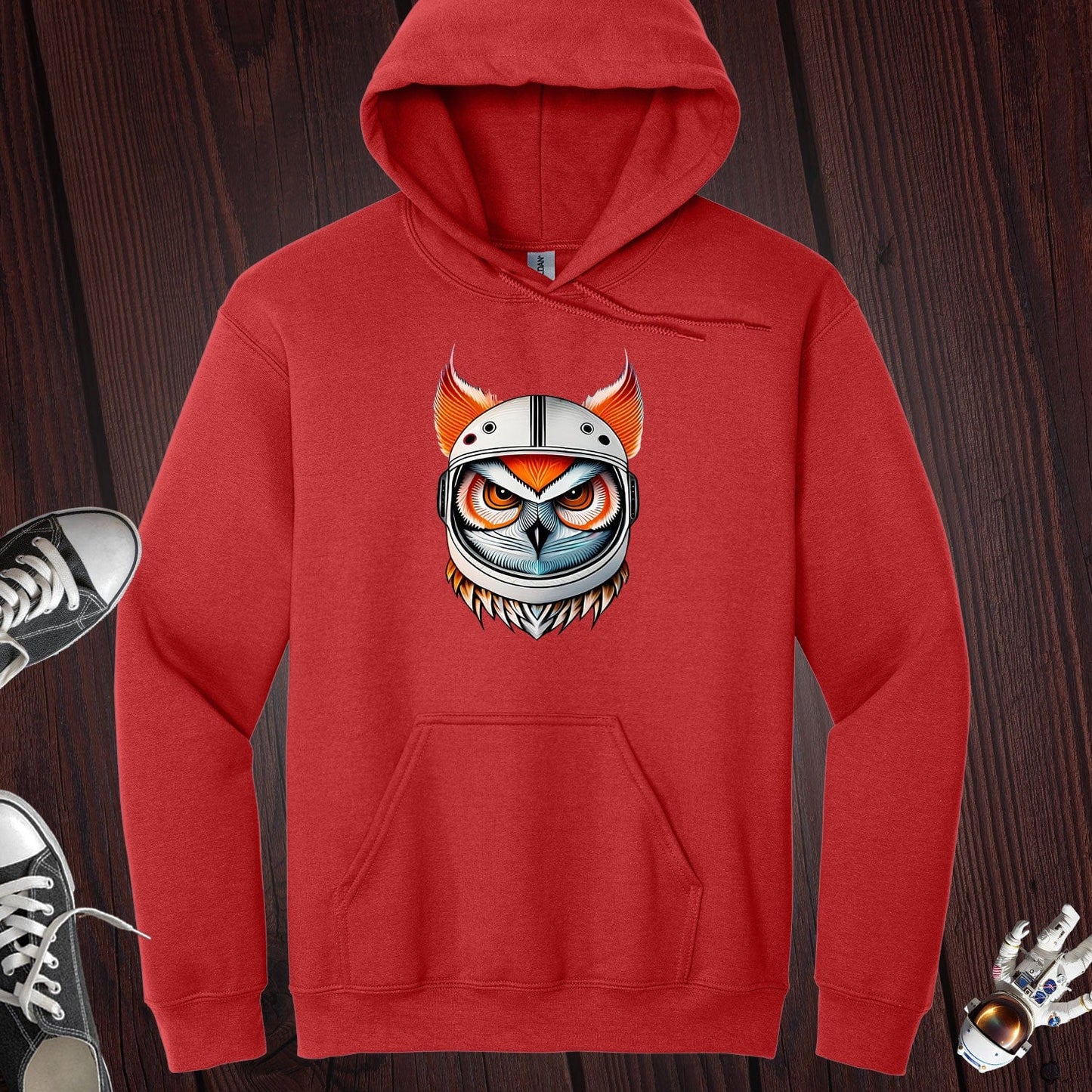 Wise Space Owl Hoodie