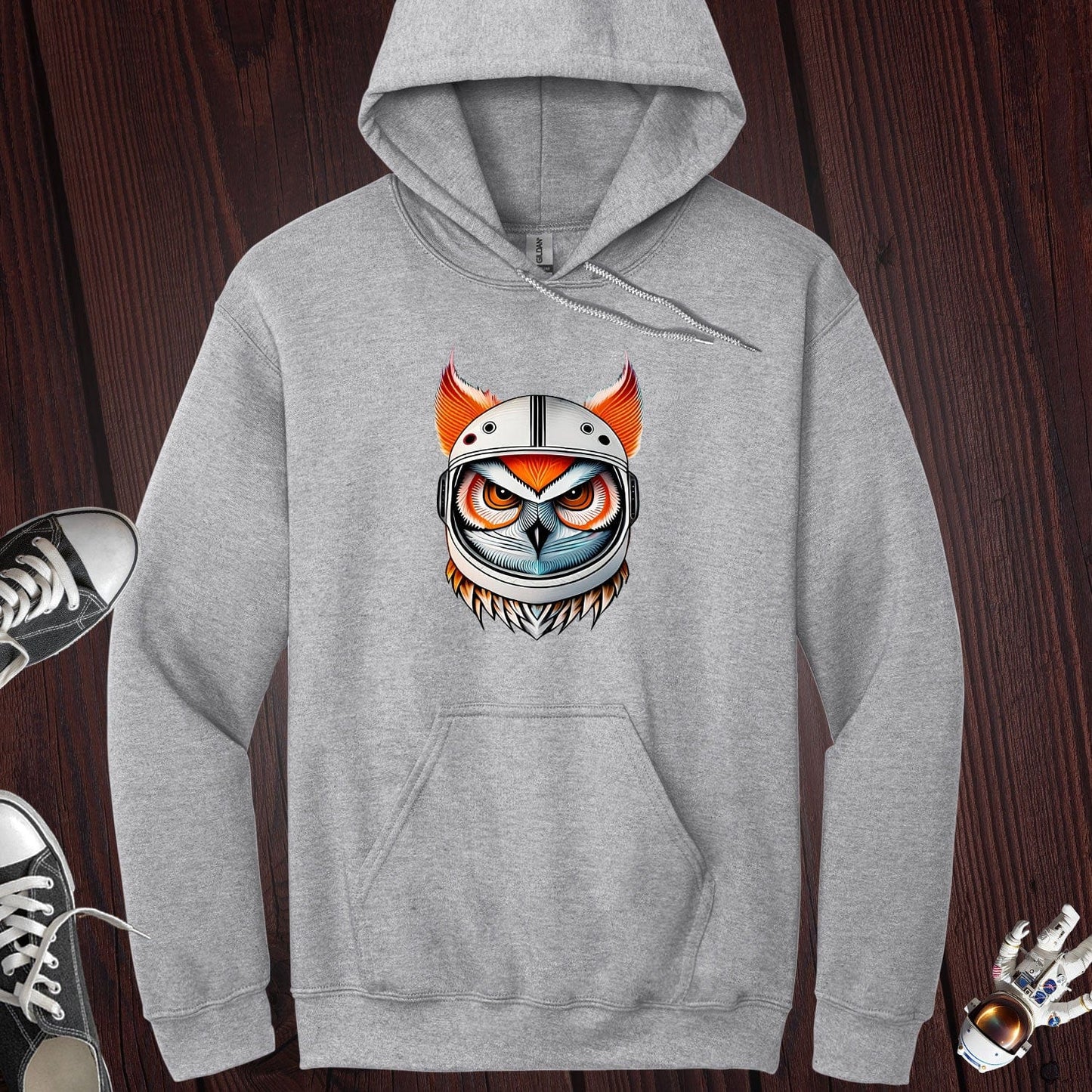 Wise Space Owl Hoodie