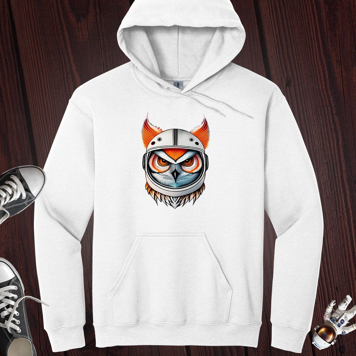 Wise Space Owl Hoodie