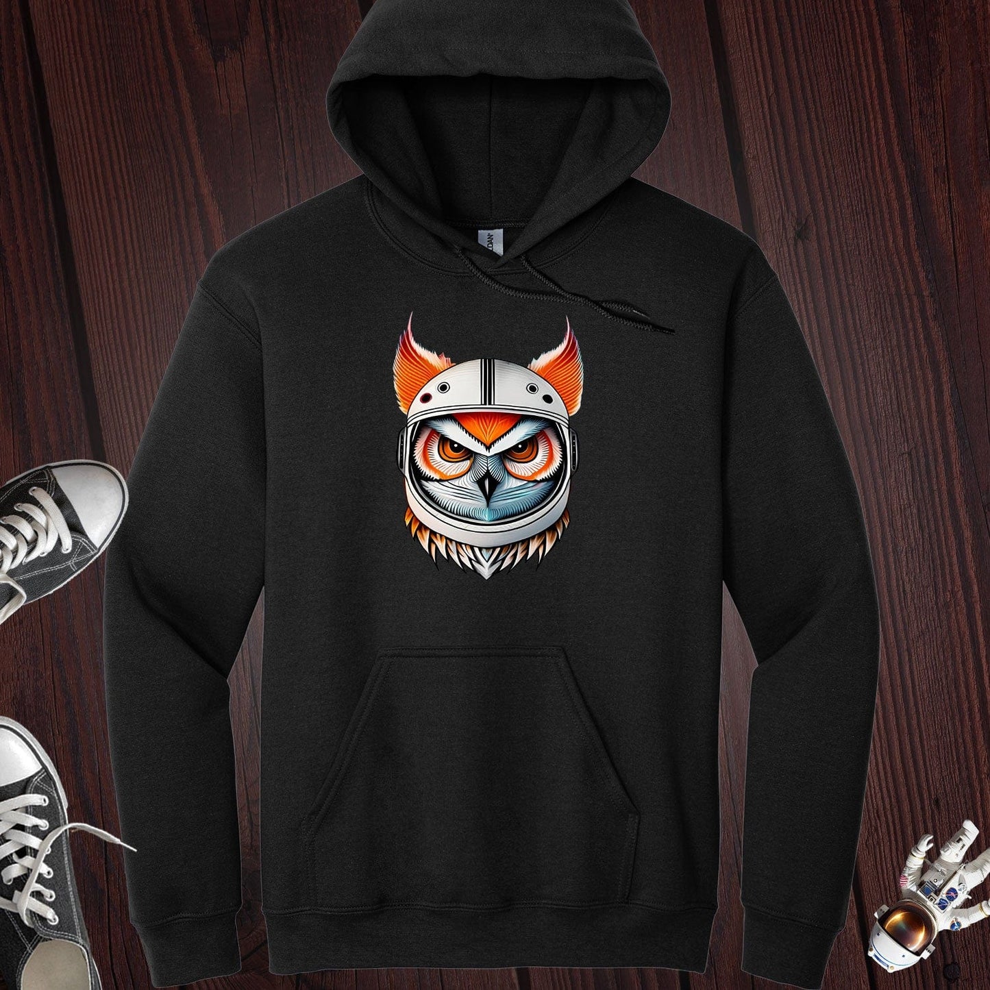 Wise Space Owl Hoodie