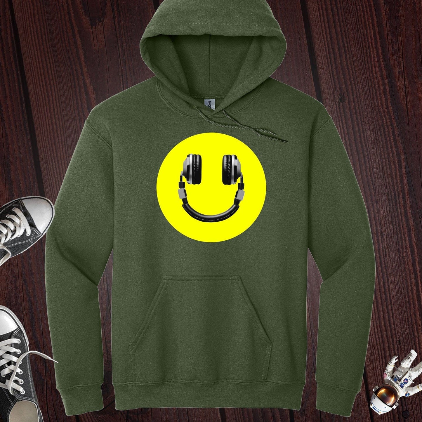 Headphone Smile Hoodie