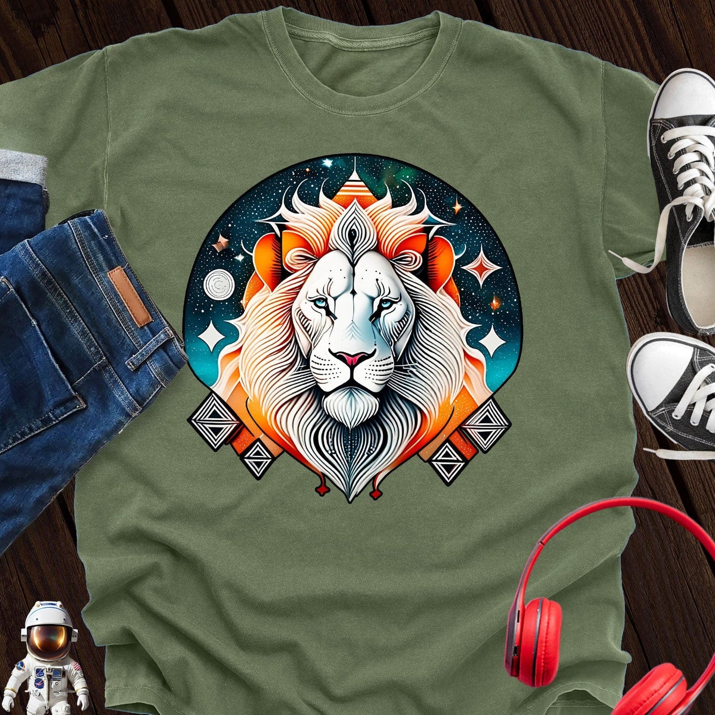 Galaxy Lion T-Shirt