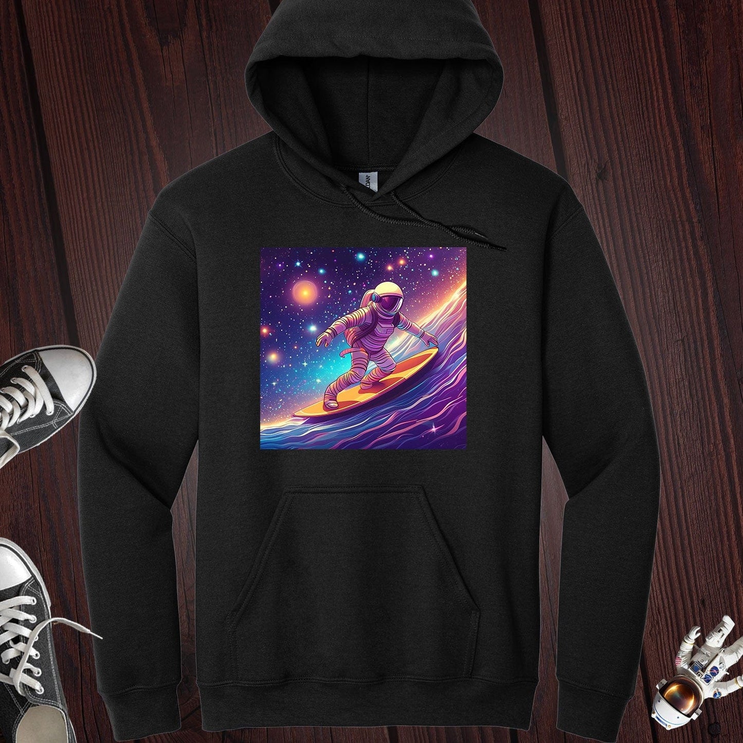 Surfing on Cosmos Hoodie