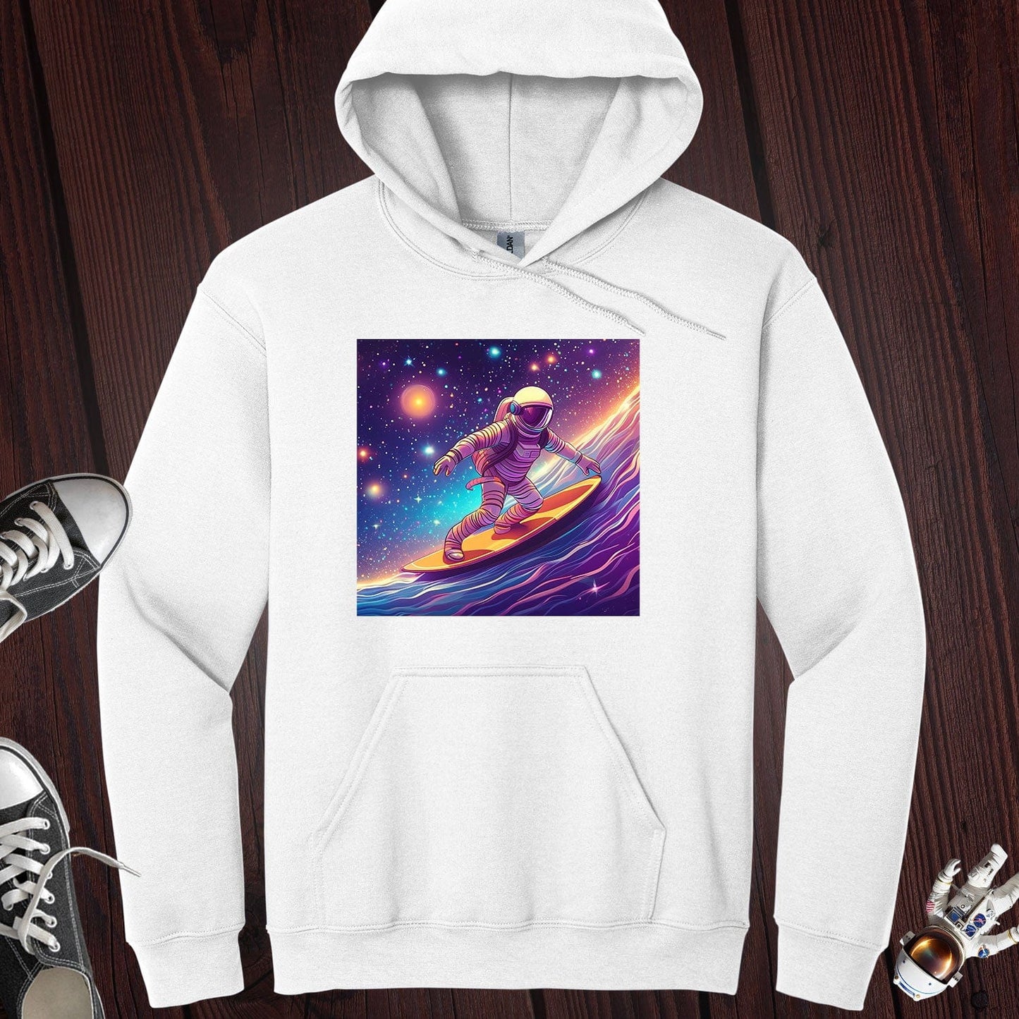 Surfing on Cosmos Hoodie