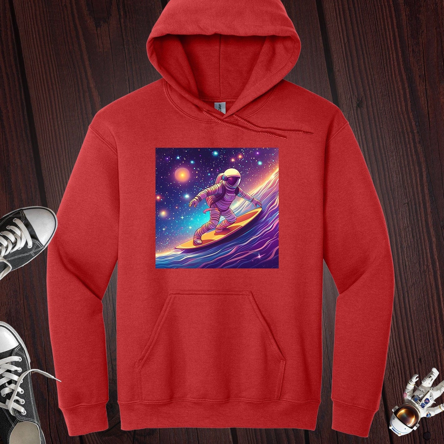 Surfing on Cosmos Hoodie