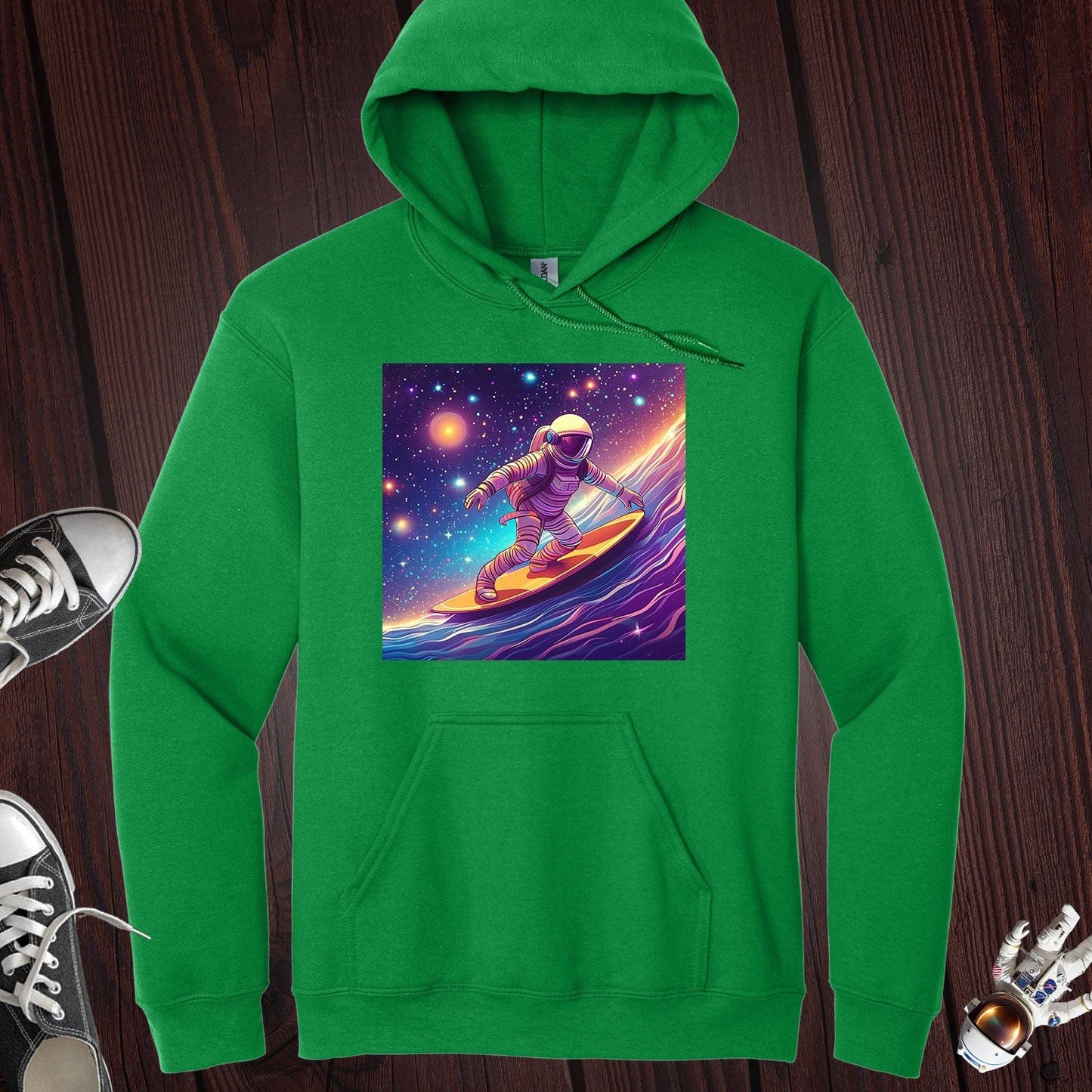 Surfing on Cosmos Hoodie