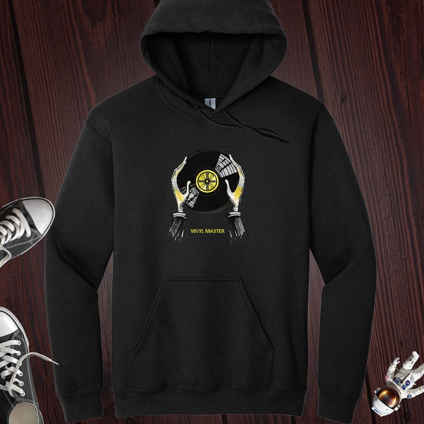 Vinyl Master Hands Hoodie