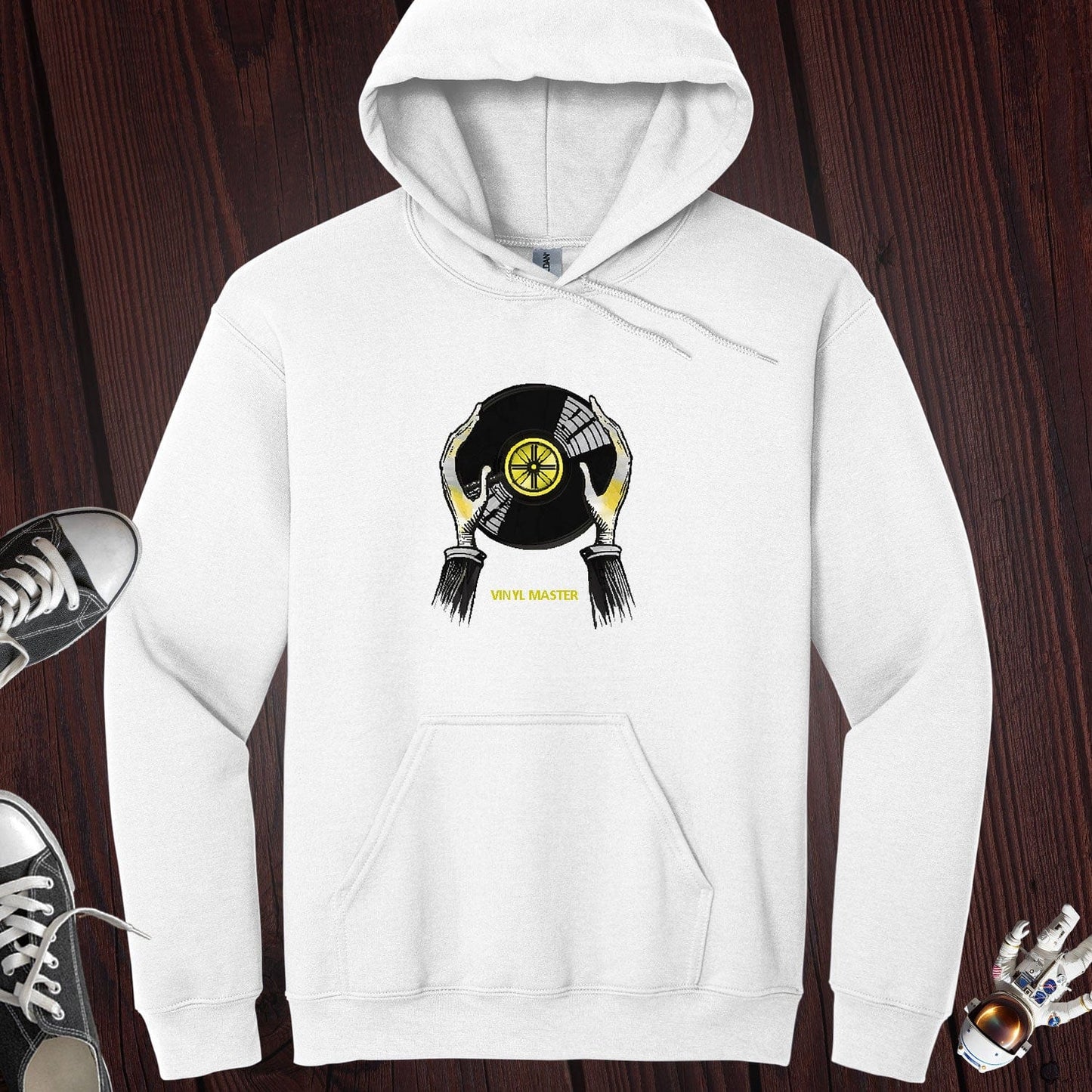 Vinyl Master Hands Hoodie