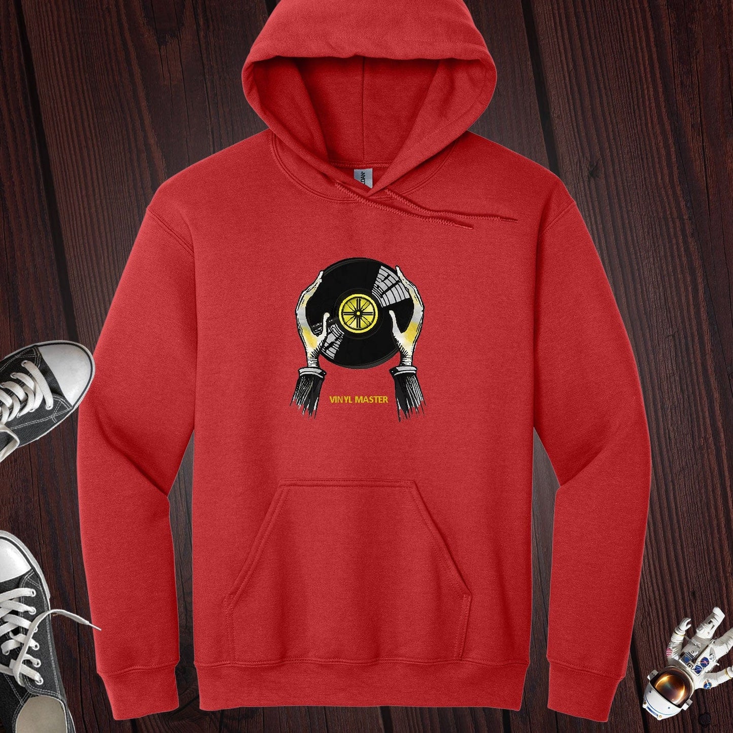 Vinyl Master Hands Hoodie