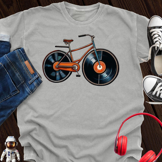 Vinyl Bicycle T-Shirt