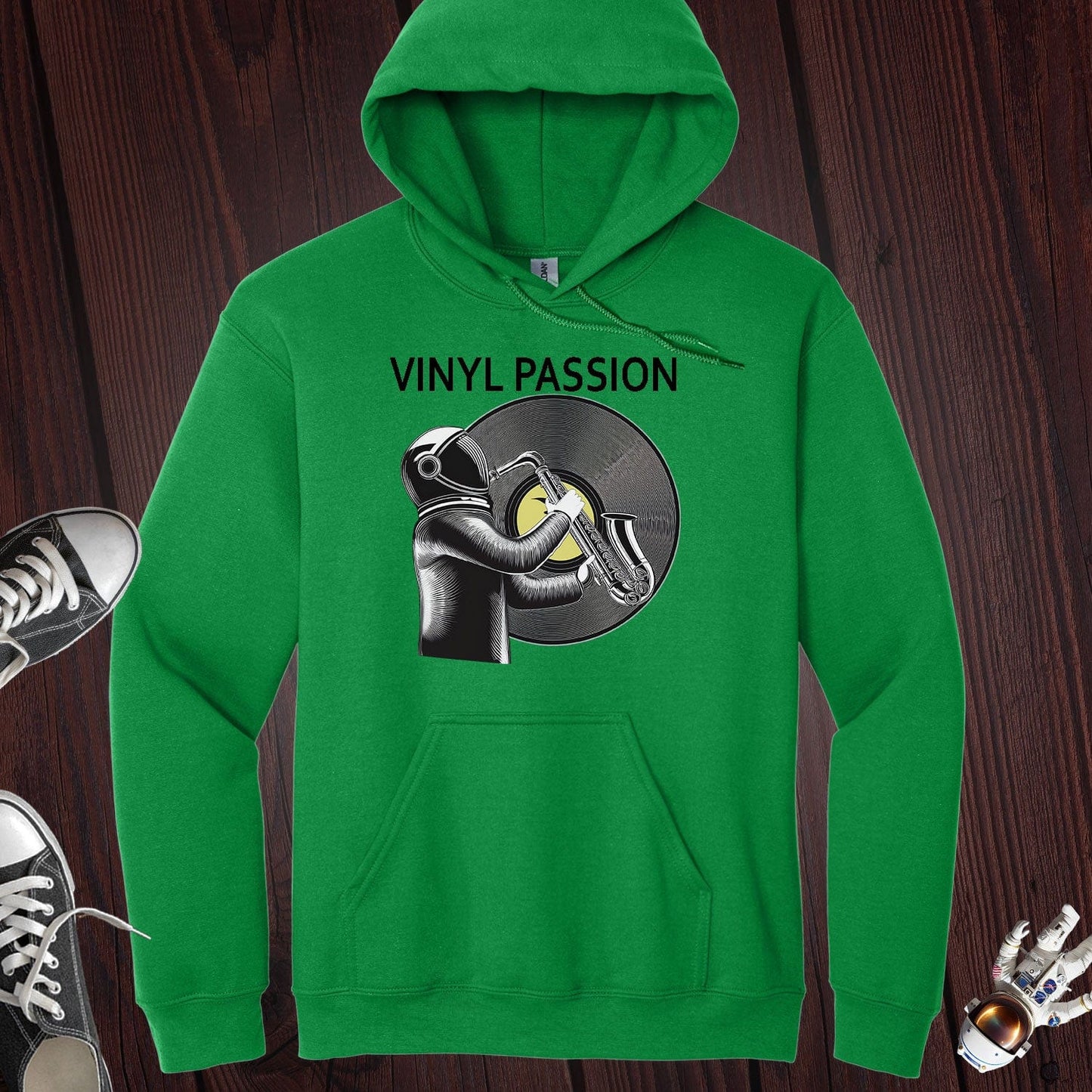 Vinyl Saxo Passion Hoodie