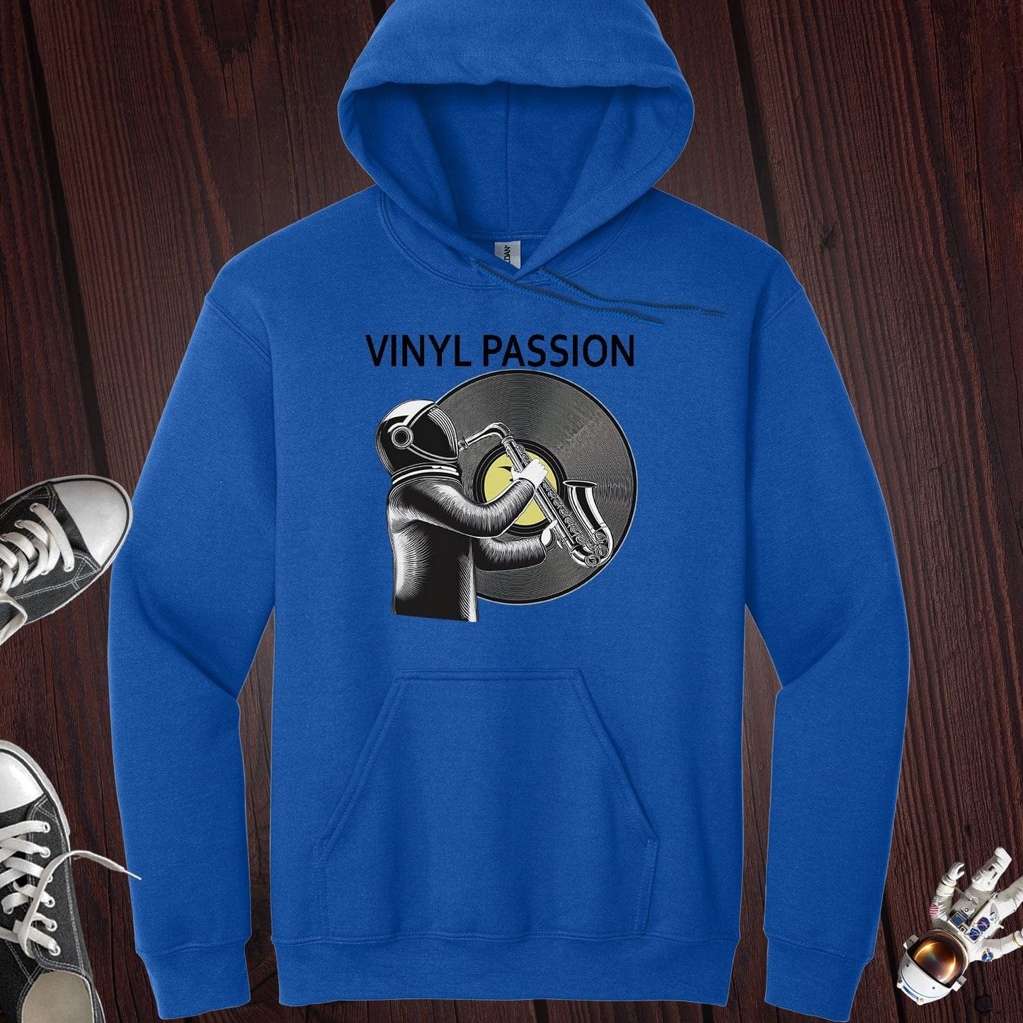 Vinyl Saxo Passion Hoodie