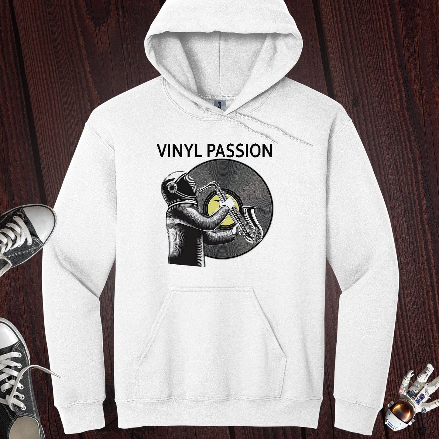 Vinyl Saxo Passion Hoodie