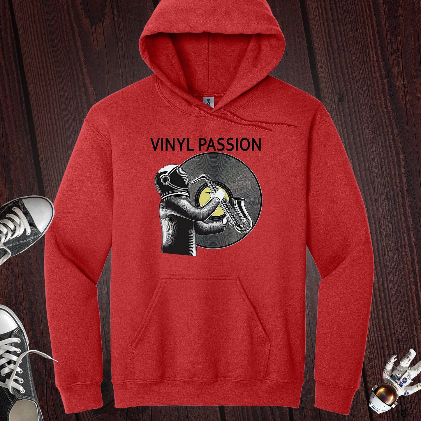 Vinyl Saxo Passion Hoodie