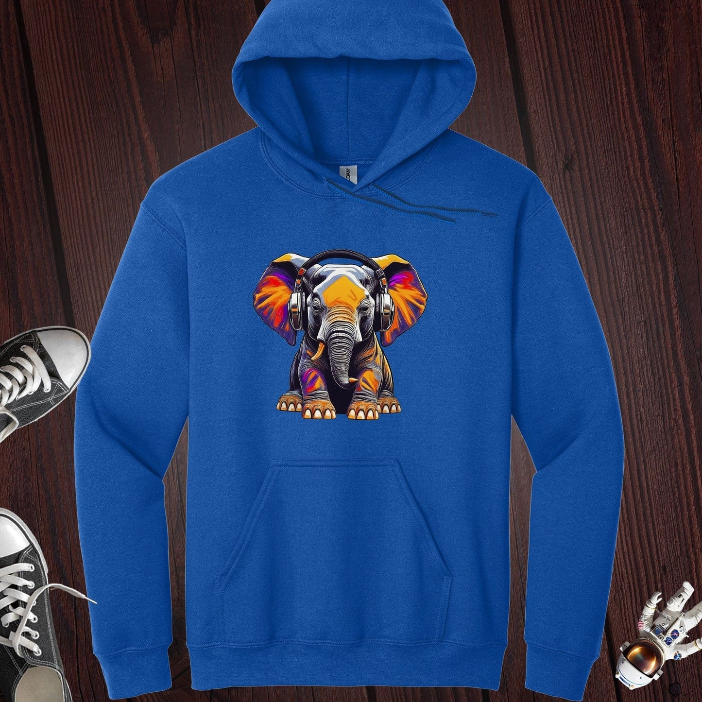 Elephant Headphones Hoodie