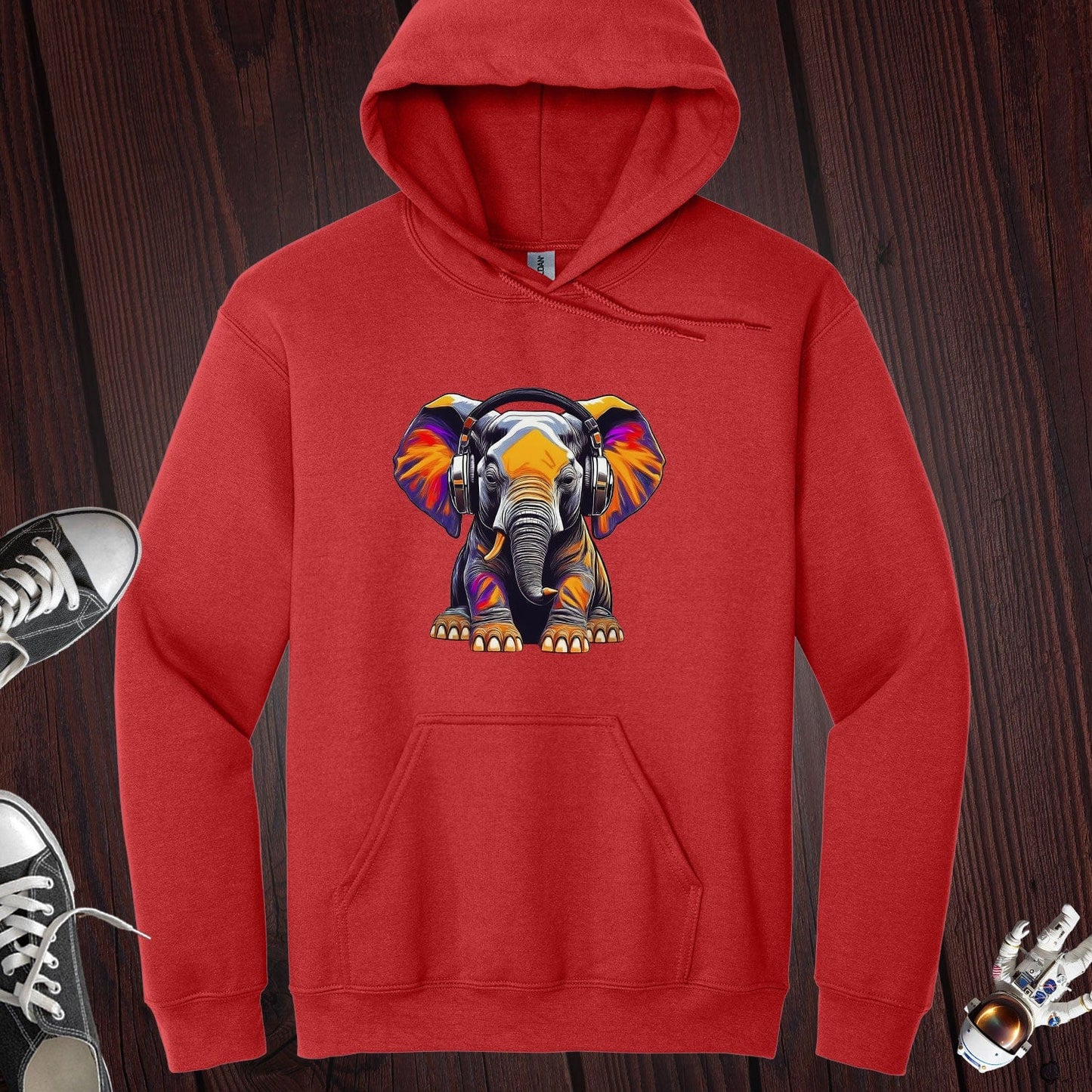 Elephant Headphones Hoodie