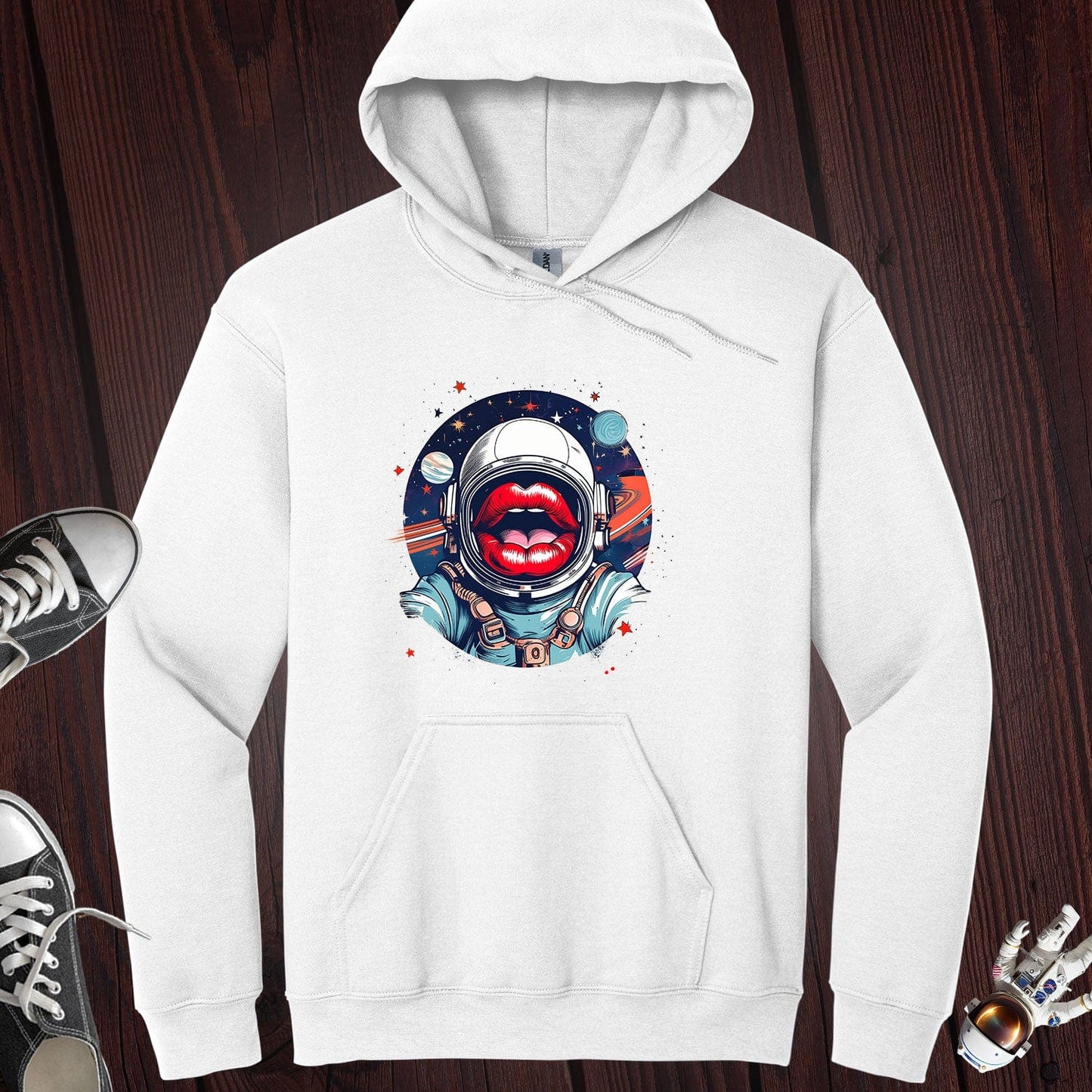 Astronaut Lips Hoodie