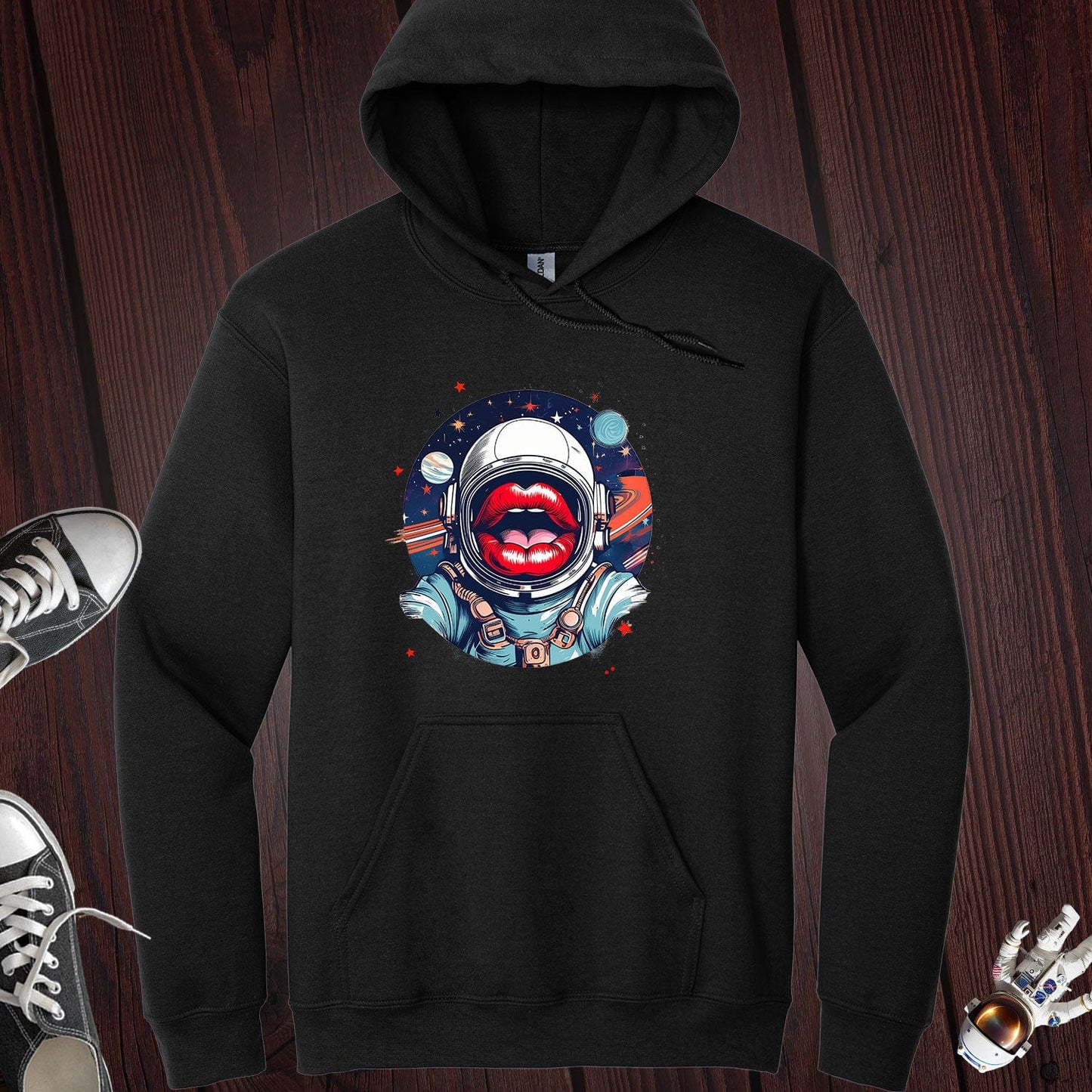 Astronaut Lips Hoodie