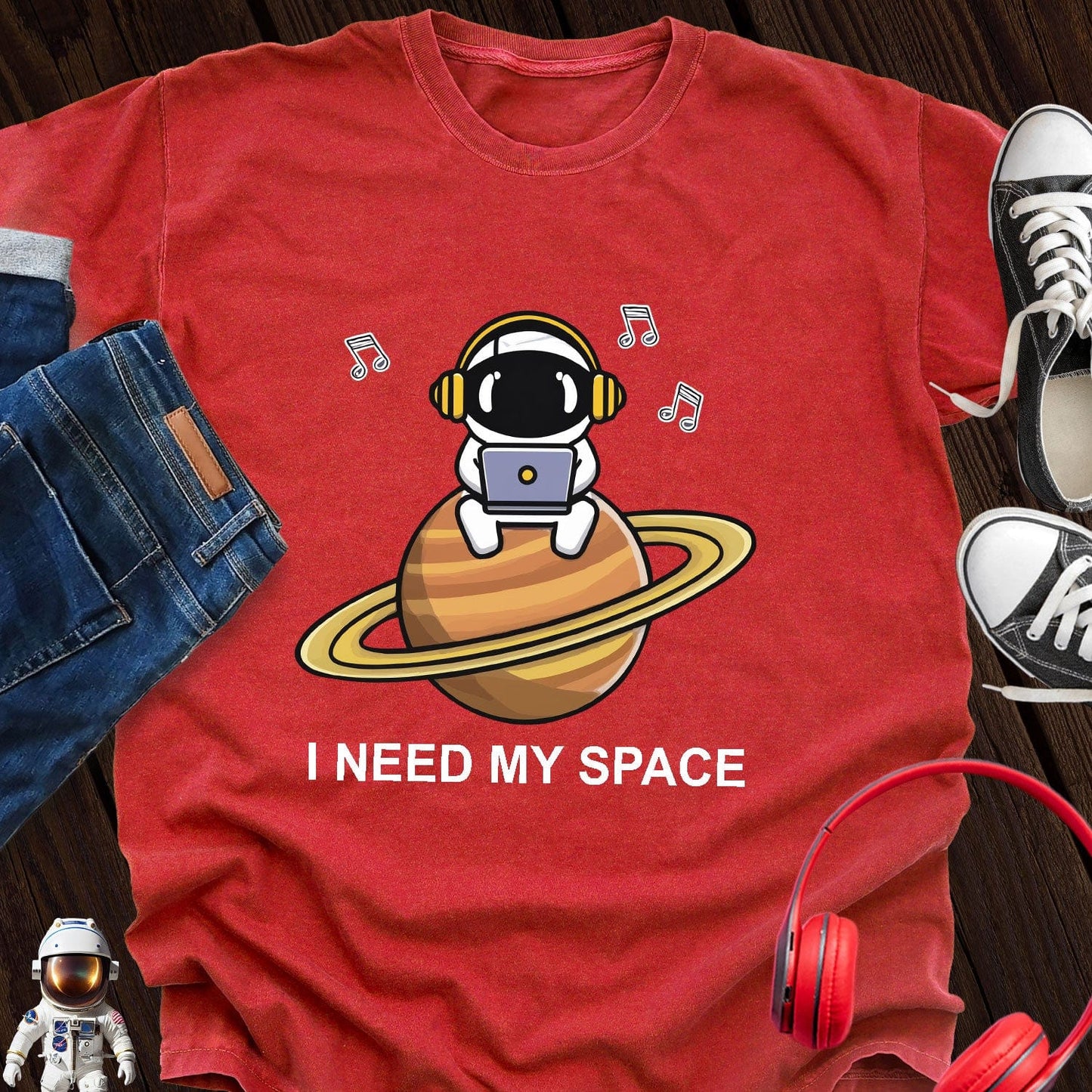 I Need My Space Music T-Shirt