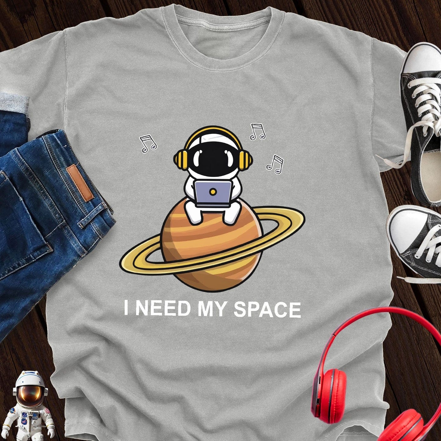 I Need My Space Music T-Shirt