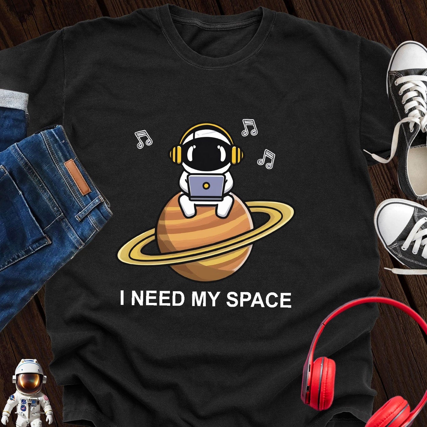 I Need My Space Music T-Shirt