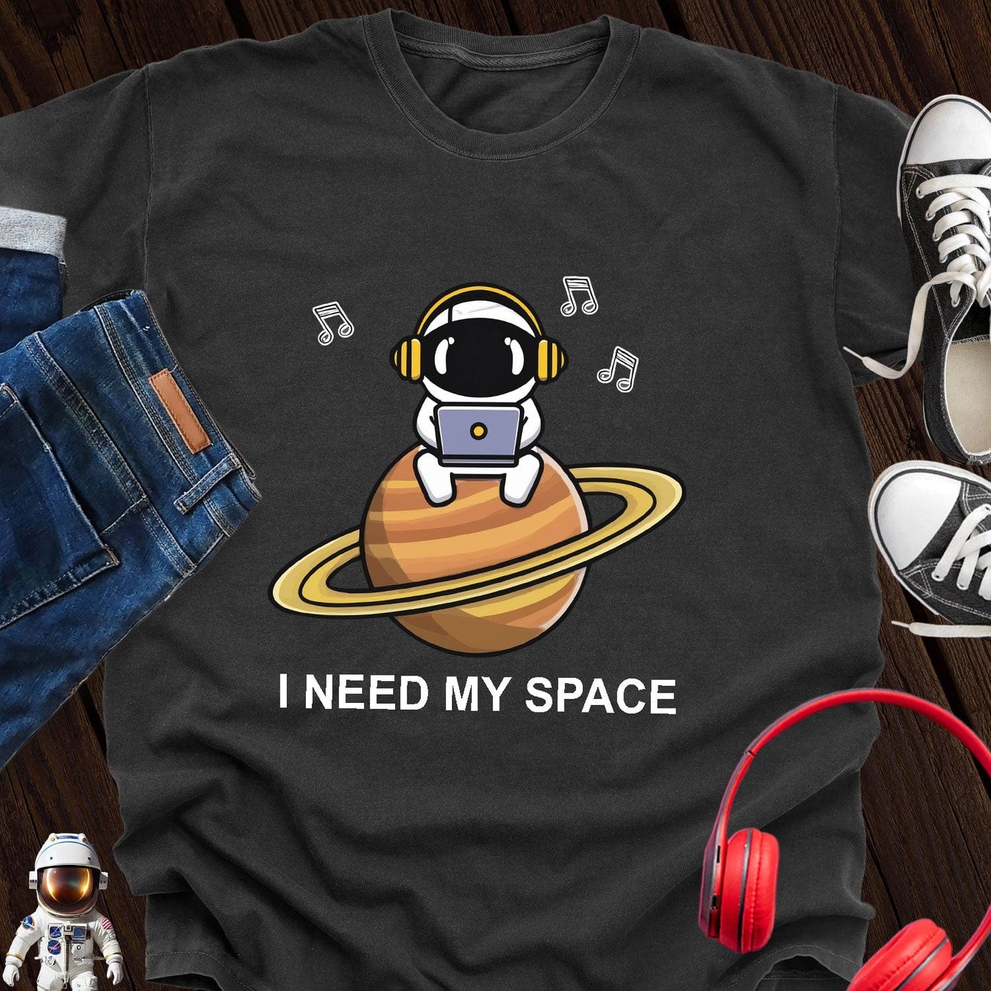 I Need My Space Music T-Shirt