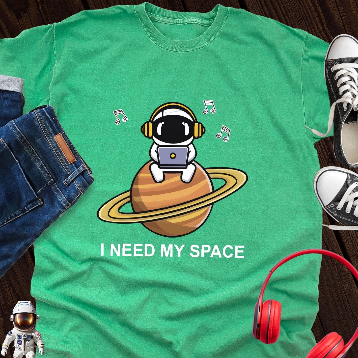 I Need My Space Music T-Shirt