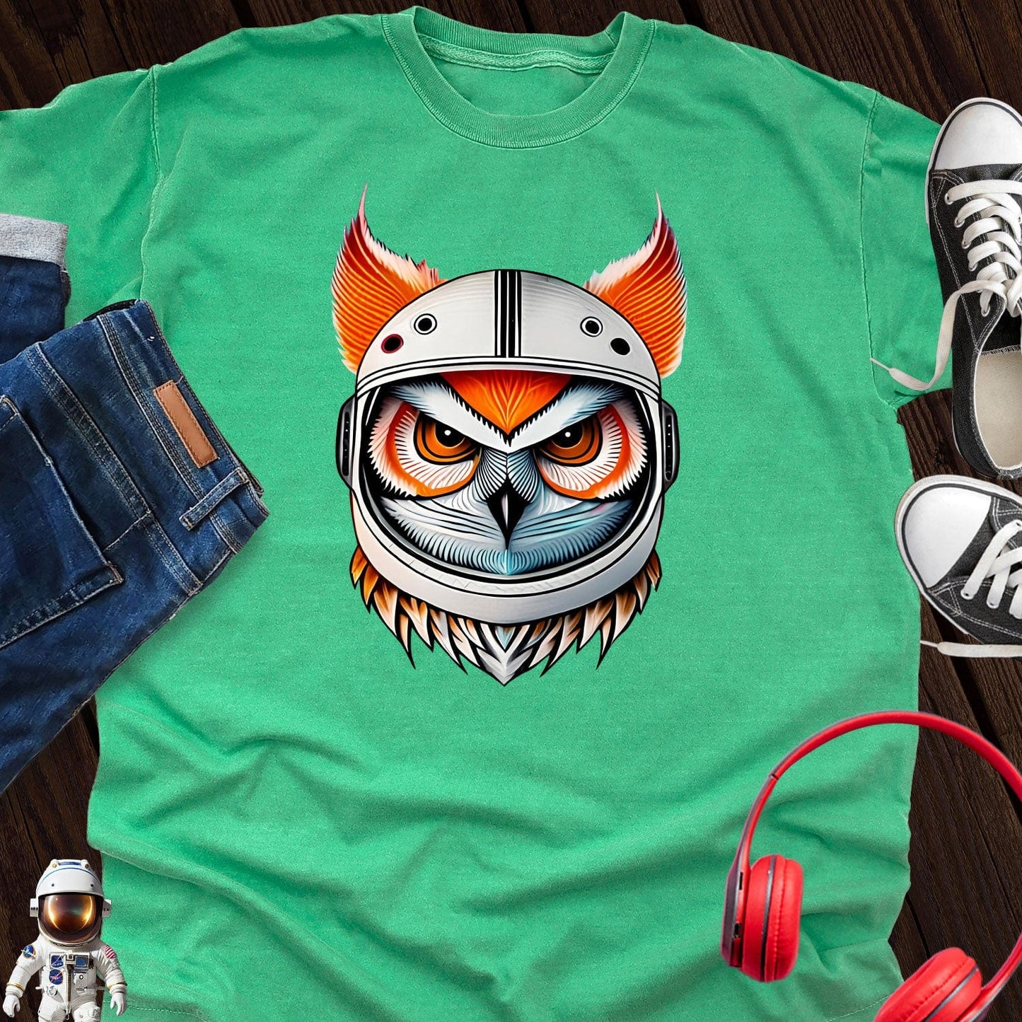 Wise Space Owl T-Shirt