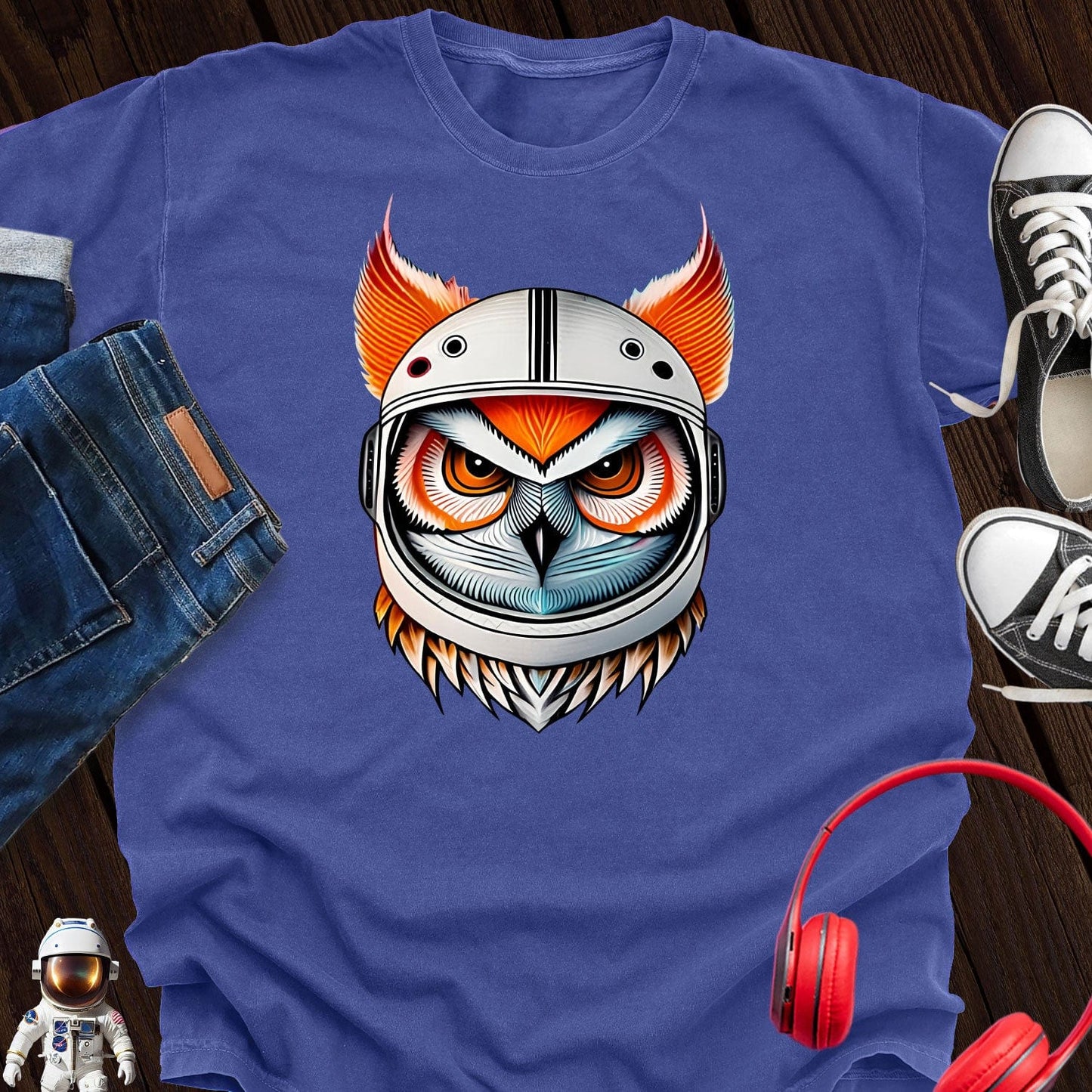 Wise Space Owl T-Shirt