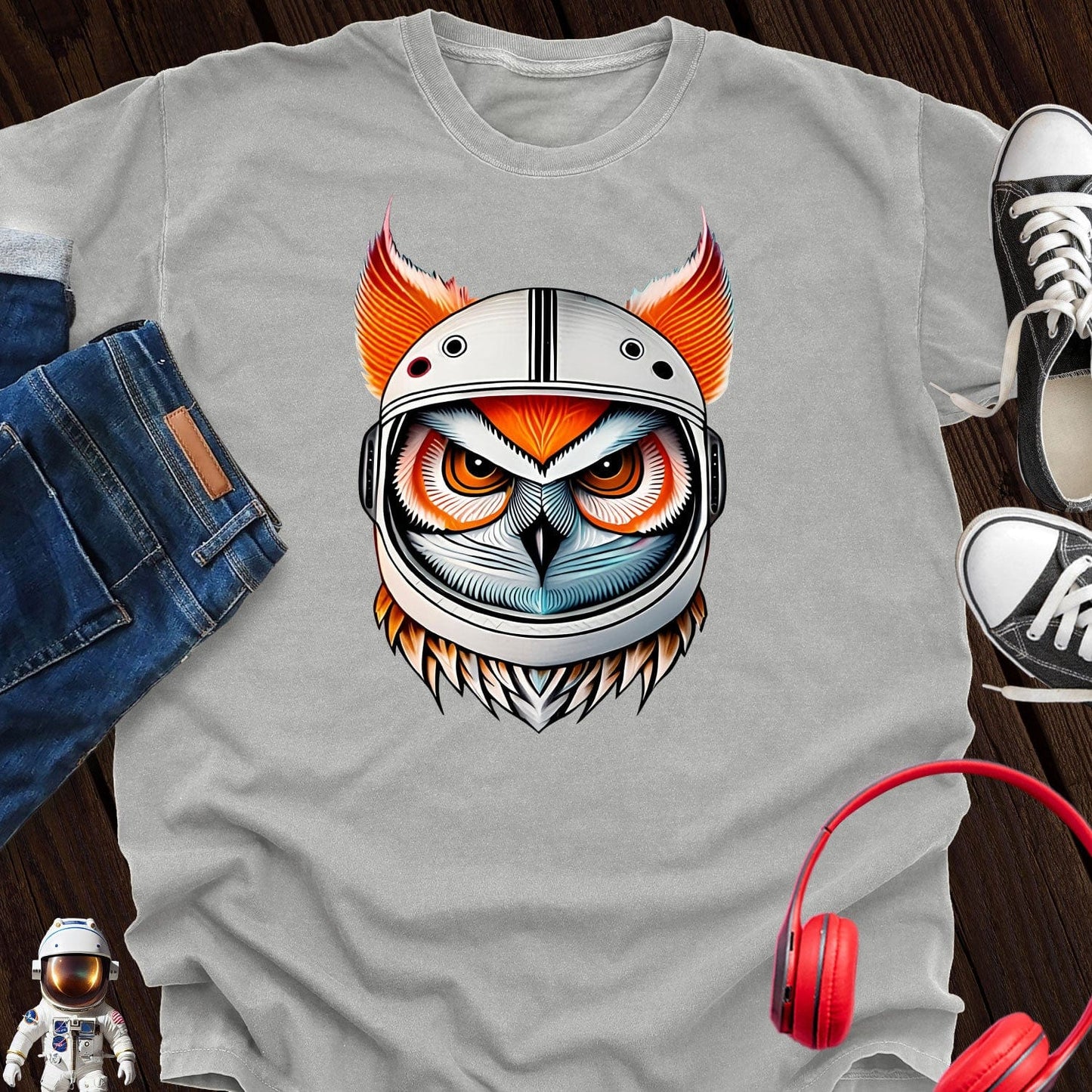 Wise Space Owl T-Shirt