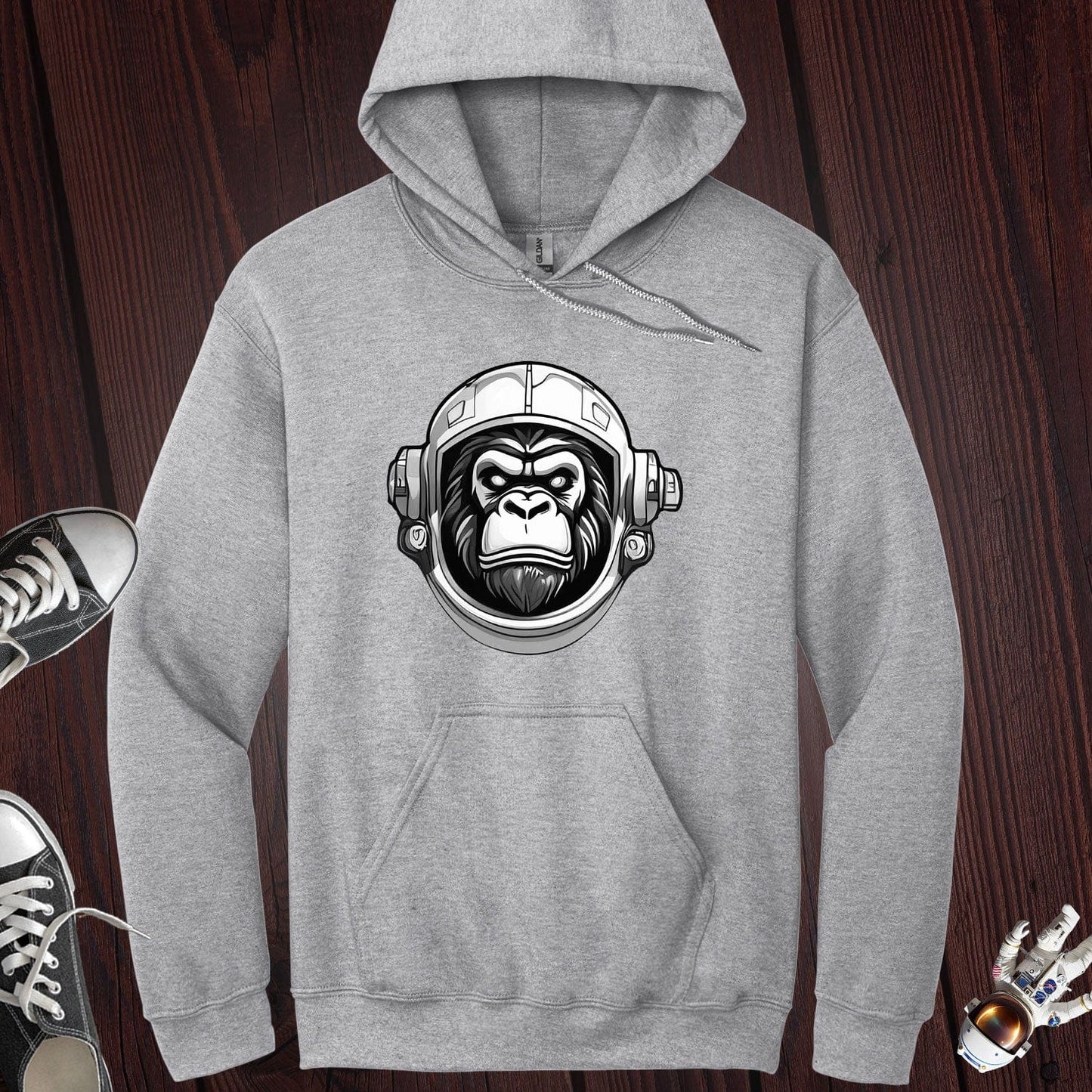 Astronaut Gorilla Hoodie