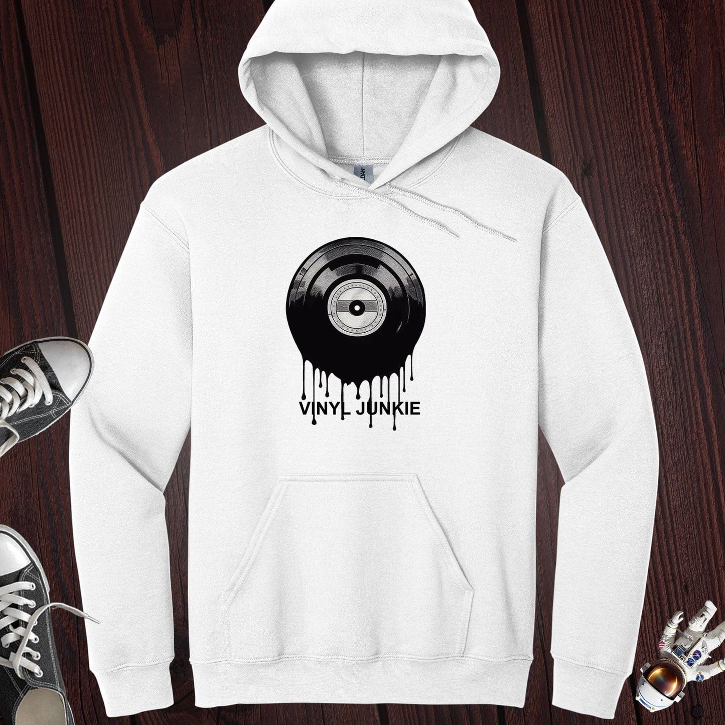 Vinyl Junkie Hoodie