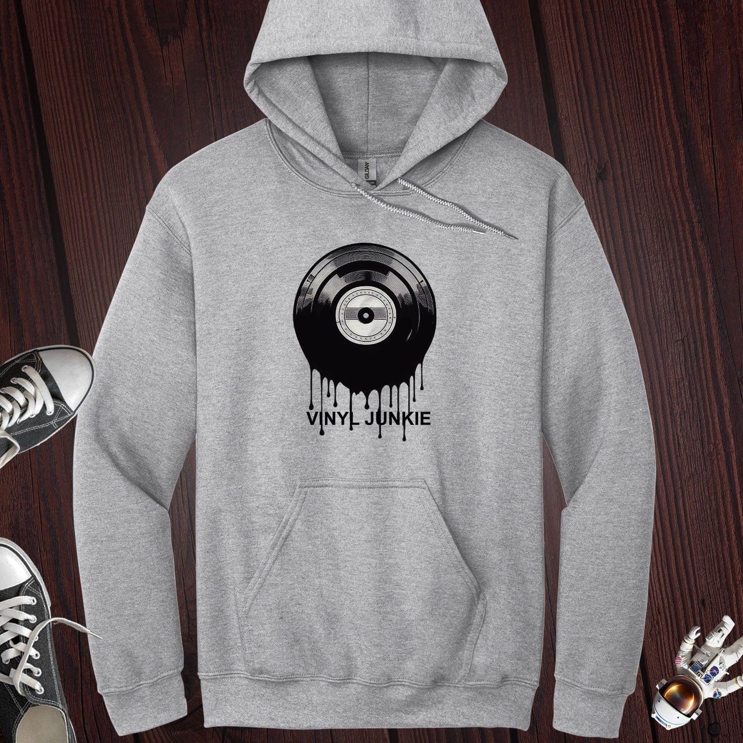 Vinyl Junkie Hoodie