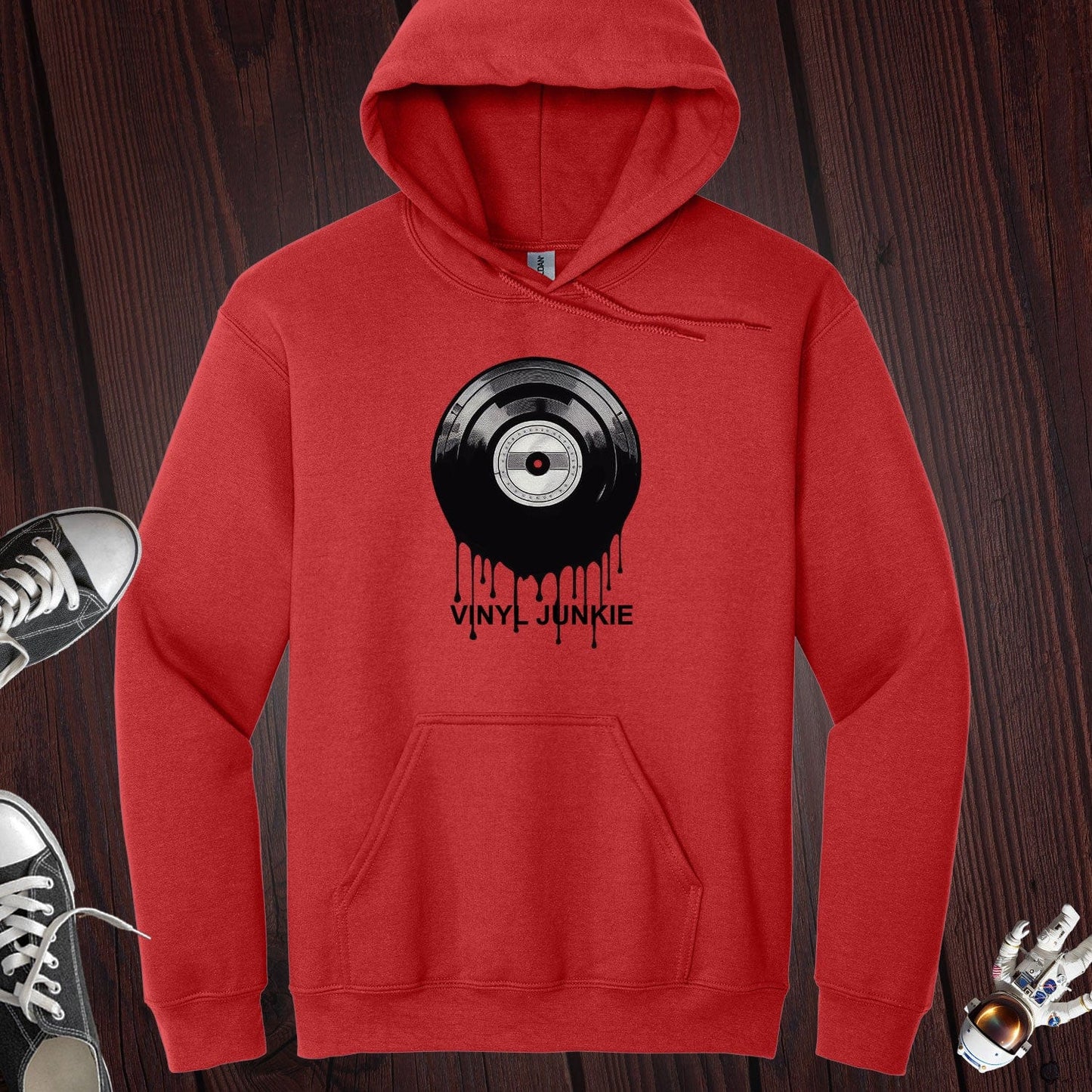 Vinyl Junkie Hoodie