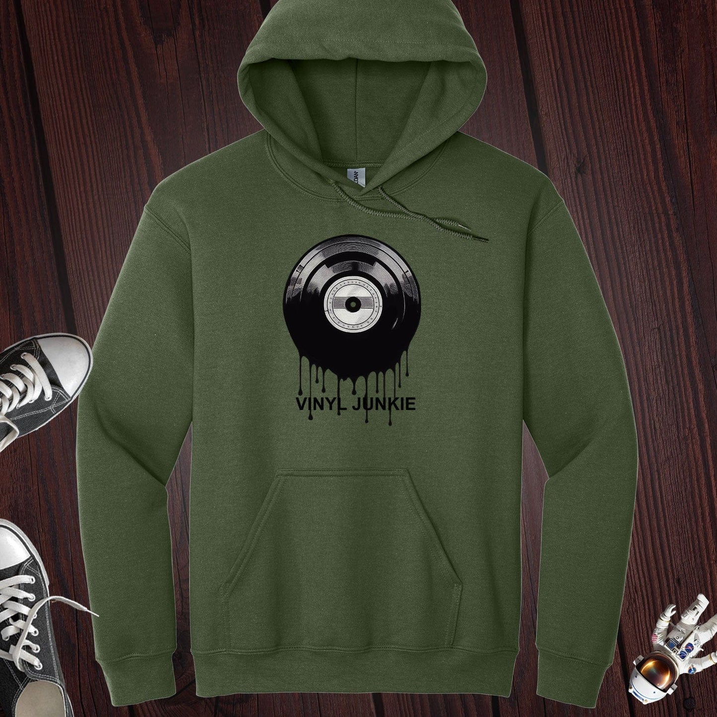 Vinyl Junkie Hoodie