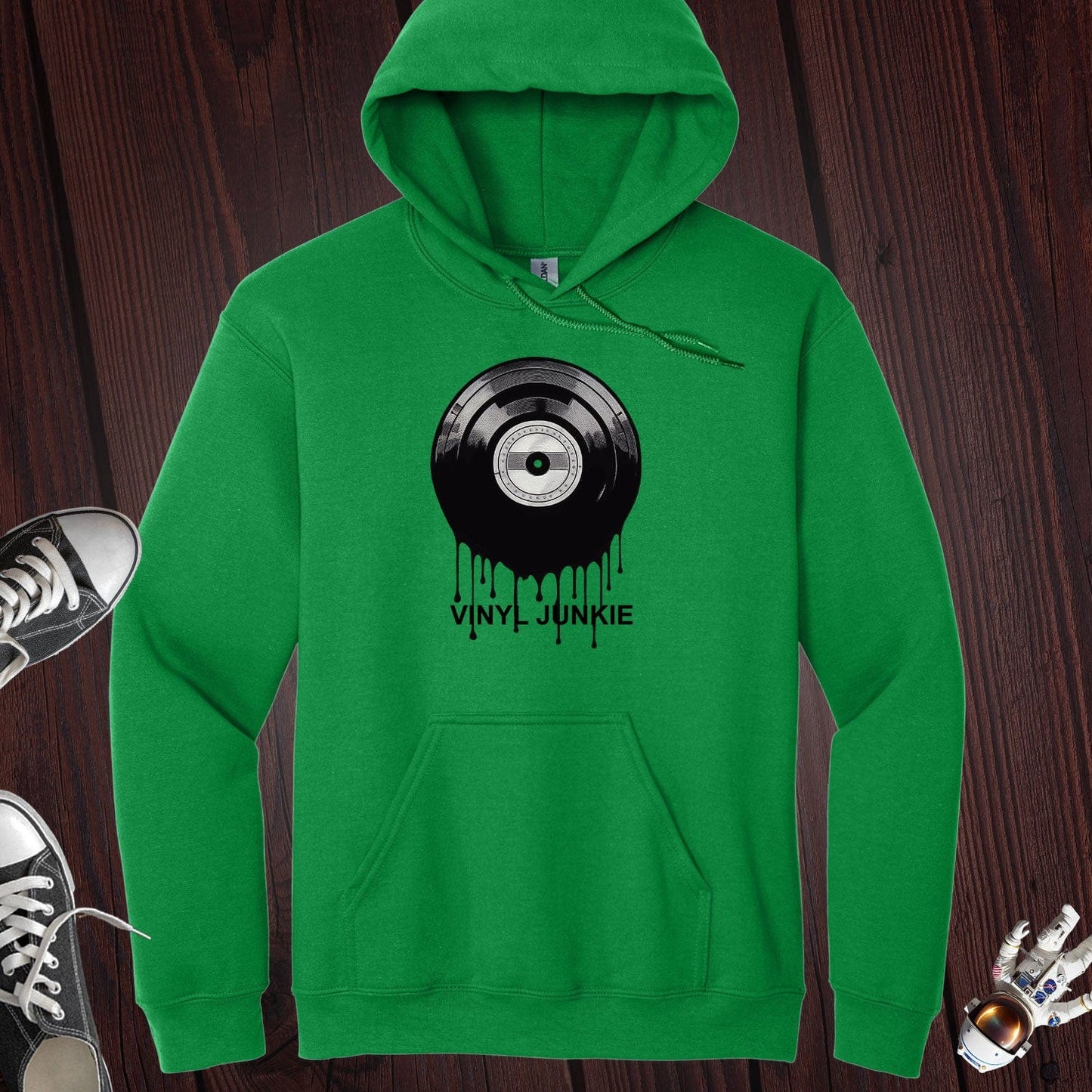 Vinyl Junkie Hoodie